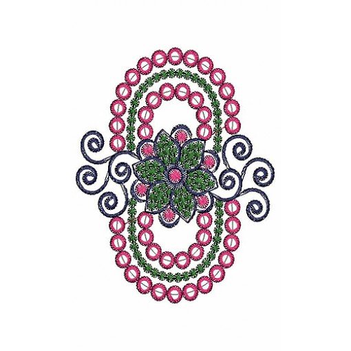 Applique Embroidery Design 19321