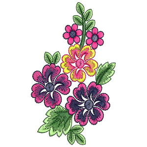Applique Embroidery Design 19324