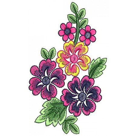 Applique Embroidery Design  19324