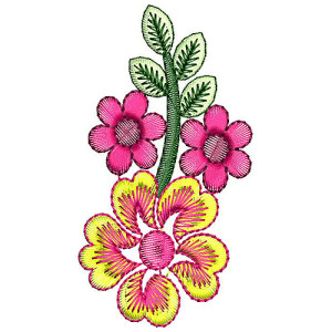 Applique Embroidery Design 19325