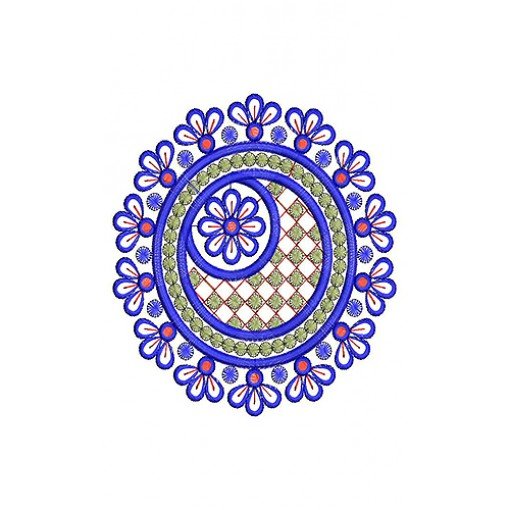 Applique Embroidery Design  19332