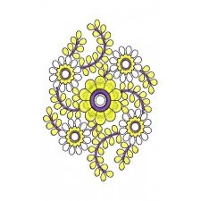 Applique Embroidery Design 19334