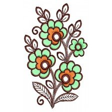 Applique Embroidery Design  19340