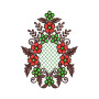 Applique Embroidery Design 19341