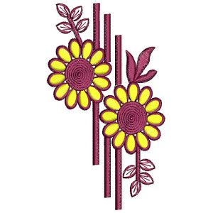 Applique Embroidery Design 19342