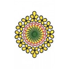 Applique Embroidery Design 19416