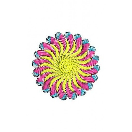 Applique Embroidery Design 19424