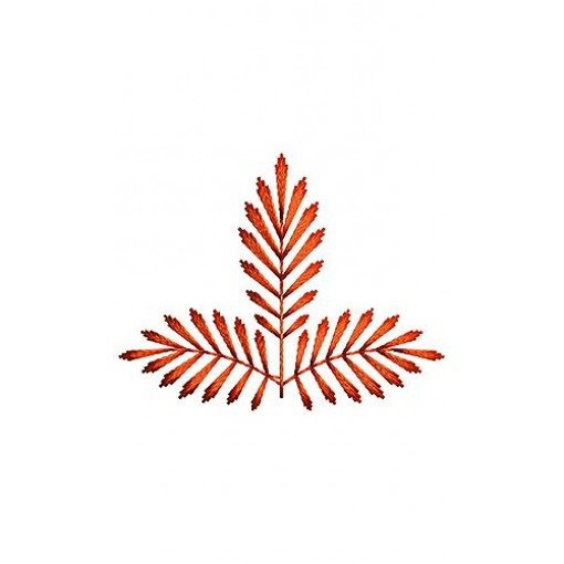Pine Leaves Embroidery Design