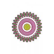 Applique Embroidery Design 19430