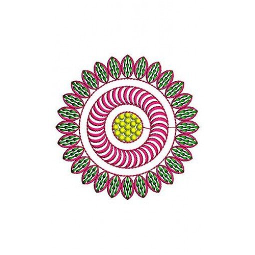 Applique Embroidery Design 19430