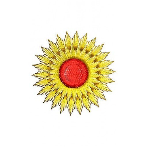 Sun Applique Embroidery Design 19432