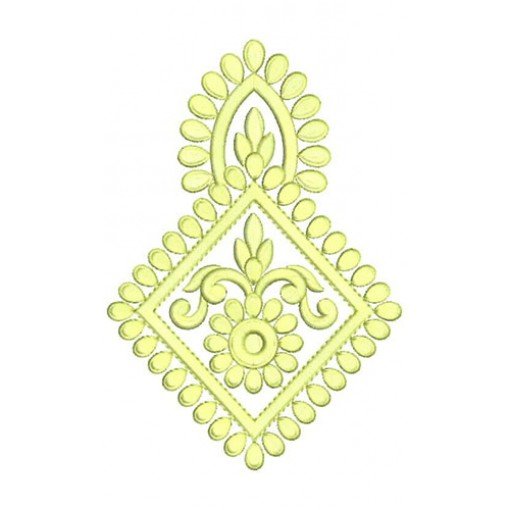 Applique Embroidery Design 19448