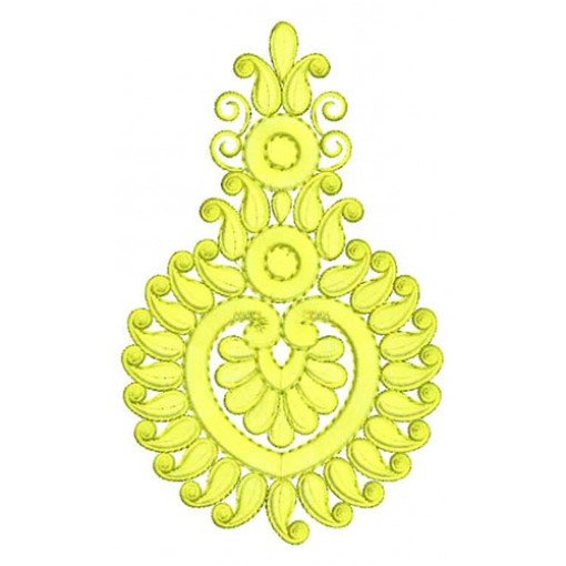 Applique Embroidery Design 19450
