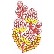 Applique Embroidery Design 19451