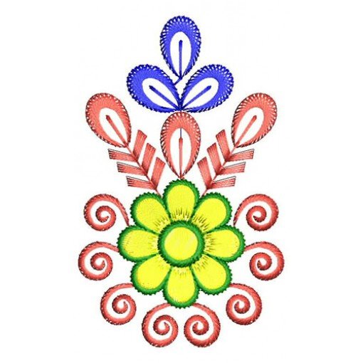 Applique Embroidery Design 19455