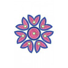 Applique Embroidery Design 19459