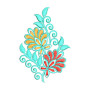Applique Embroidery Design 19465