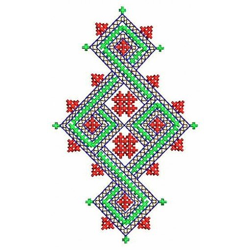 Applique Embroidery Design 19566