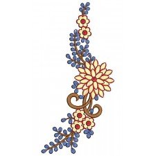 Applique Embroidery Design 19607