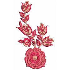 Applique Embroidery Design 19637