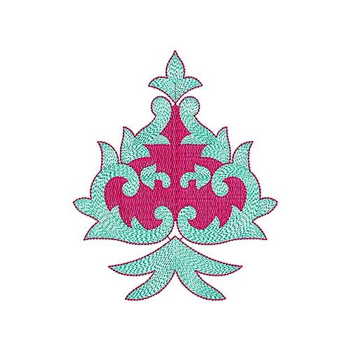 Applique Embroidery Design 19649