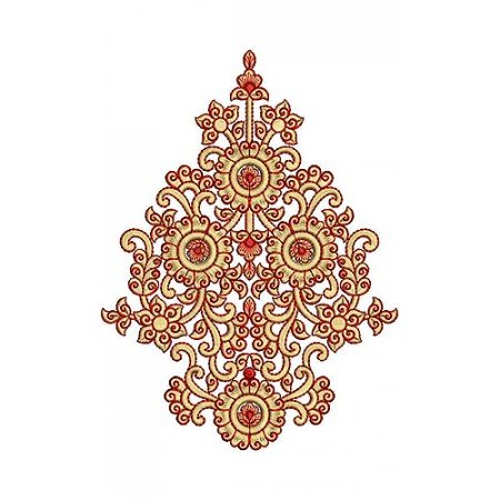 Applique Embroidery Design 19659