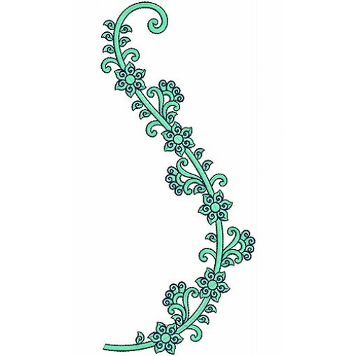 Applique Embroidery Design 19660