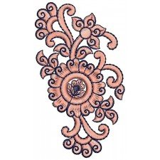 Applique Embroidery Design 19662