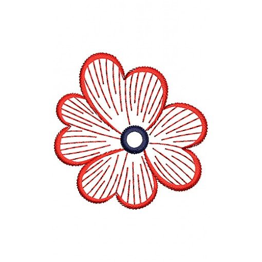 Applique Embroidery Design 19676