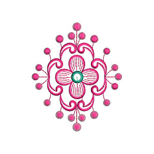 Applique Embroidery Design 19680