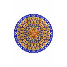 Mandala Embroidery Art