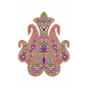 Applique Embroidery Design 19794