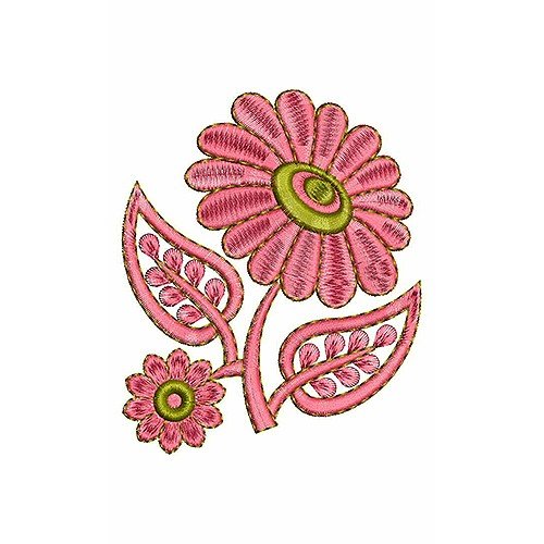 Applique Embroidery Design 19871