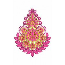 Applique Embroidery Design 19872