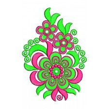 Applique Embroidery Design 19873