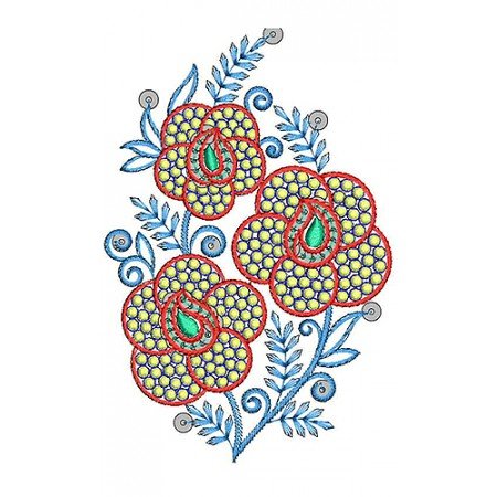 Applique Embroidery Design 19911
