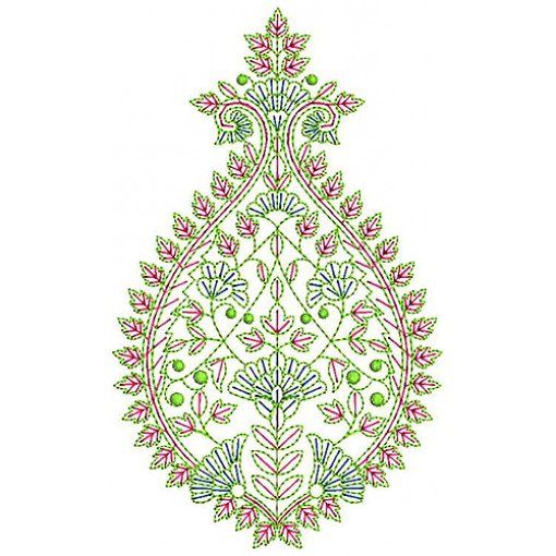 Applique Embroidery Design 19912