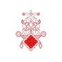 Applique Embroidery Design 19915