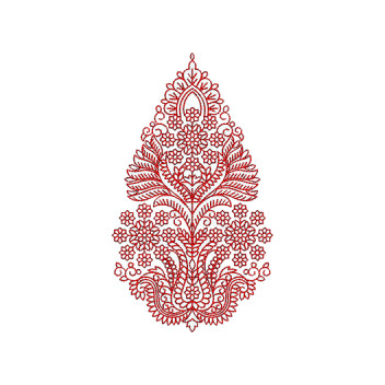 Applique Embroidery Design 19917