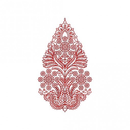 Applique Embroidery Design 19917