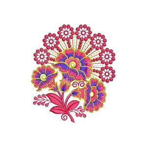 Applique Embroidery Design 19923