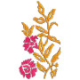 Applique Embroidery Design 19934