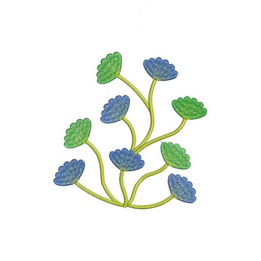 Applique Embroidery Design 19938