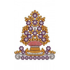 Applique Embroidery Design 19992