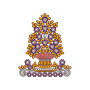 Applique Embroidery Design 19992