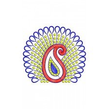 Applique Embroidery Design 19993