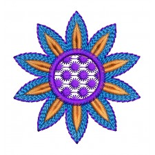 2.48 x 2.36 Inch Applique Embroidery Design