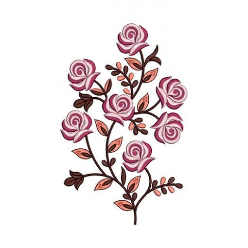 Applique Embroidery Design 20051