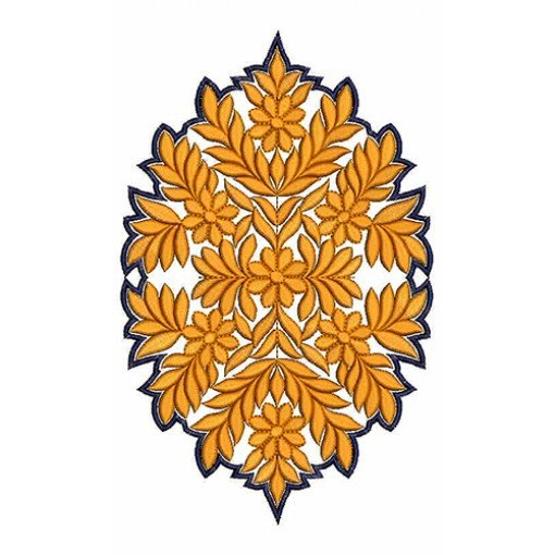 Applique Embroidery Design 20115