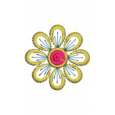 Florida Flower Applique Design 20121